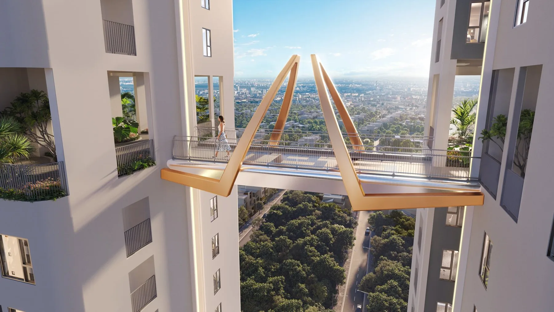Phối cảnh tổng thể Green Skyline TBS Land