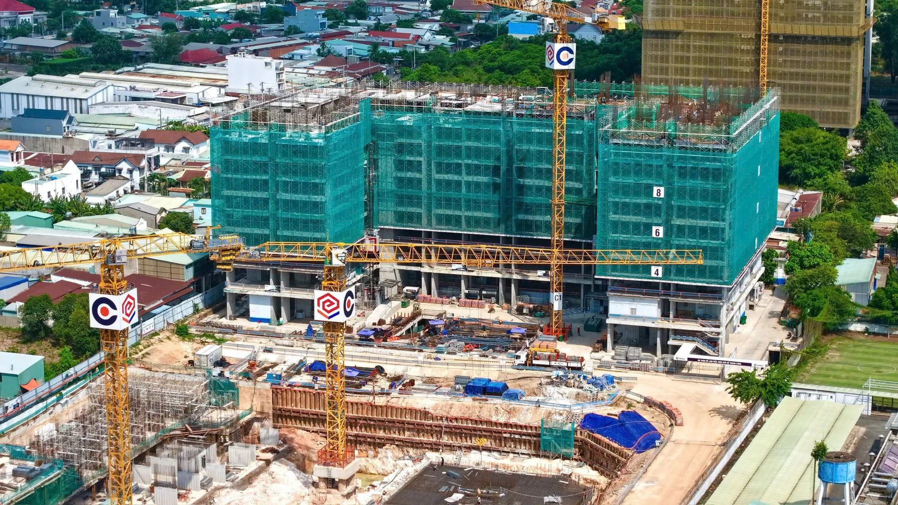 Ảnh tiến độ công trường Monrei Saigon