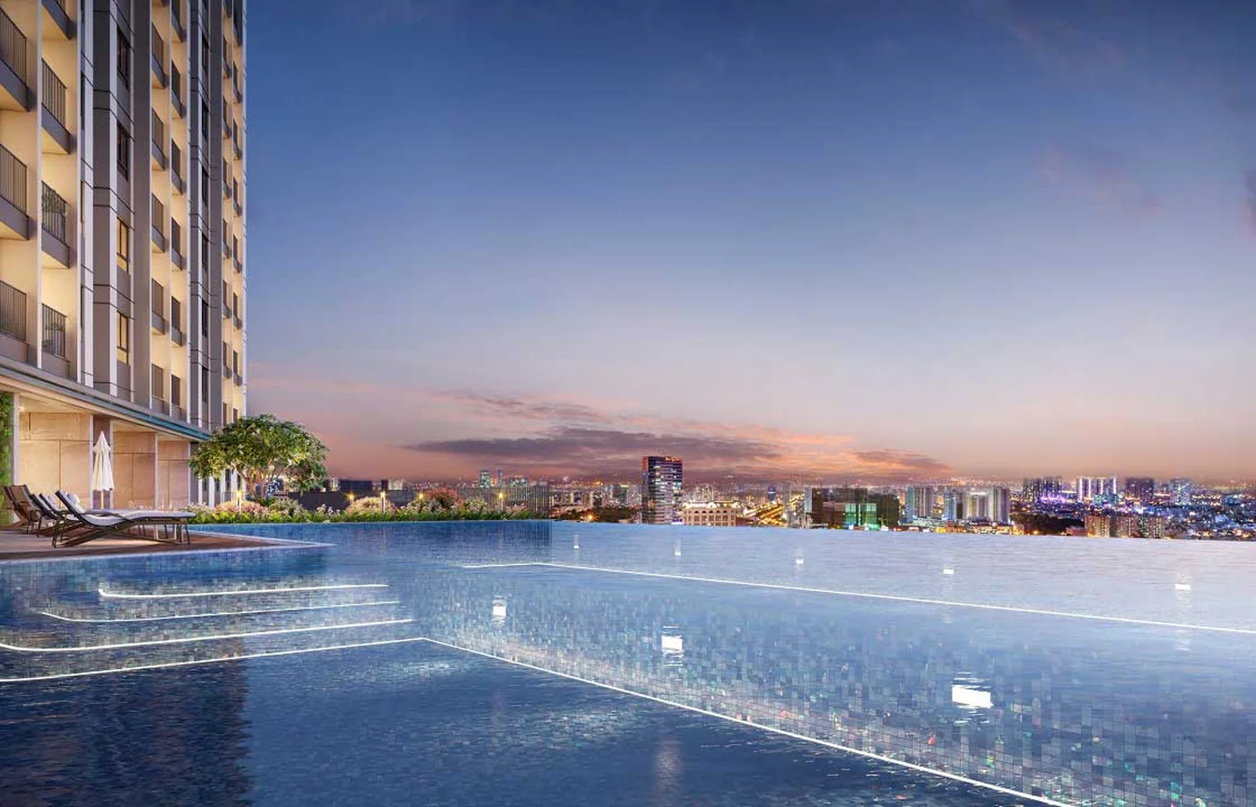 Hồ bơi vô cực Opal Luxury