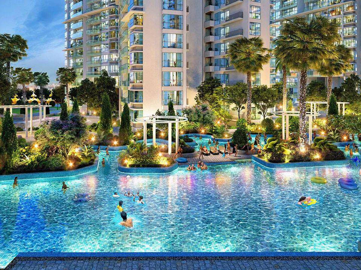 Hồ bơi resort Opal Luxury