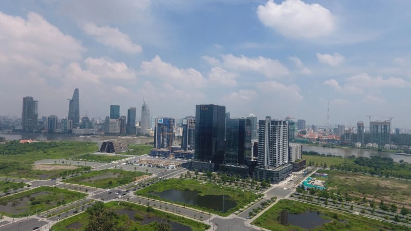 Khu vực Thủ Thiêm trong bối cảnh TP.HCM lên kế hoạch đấu giá 8 lô đất