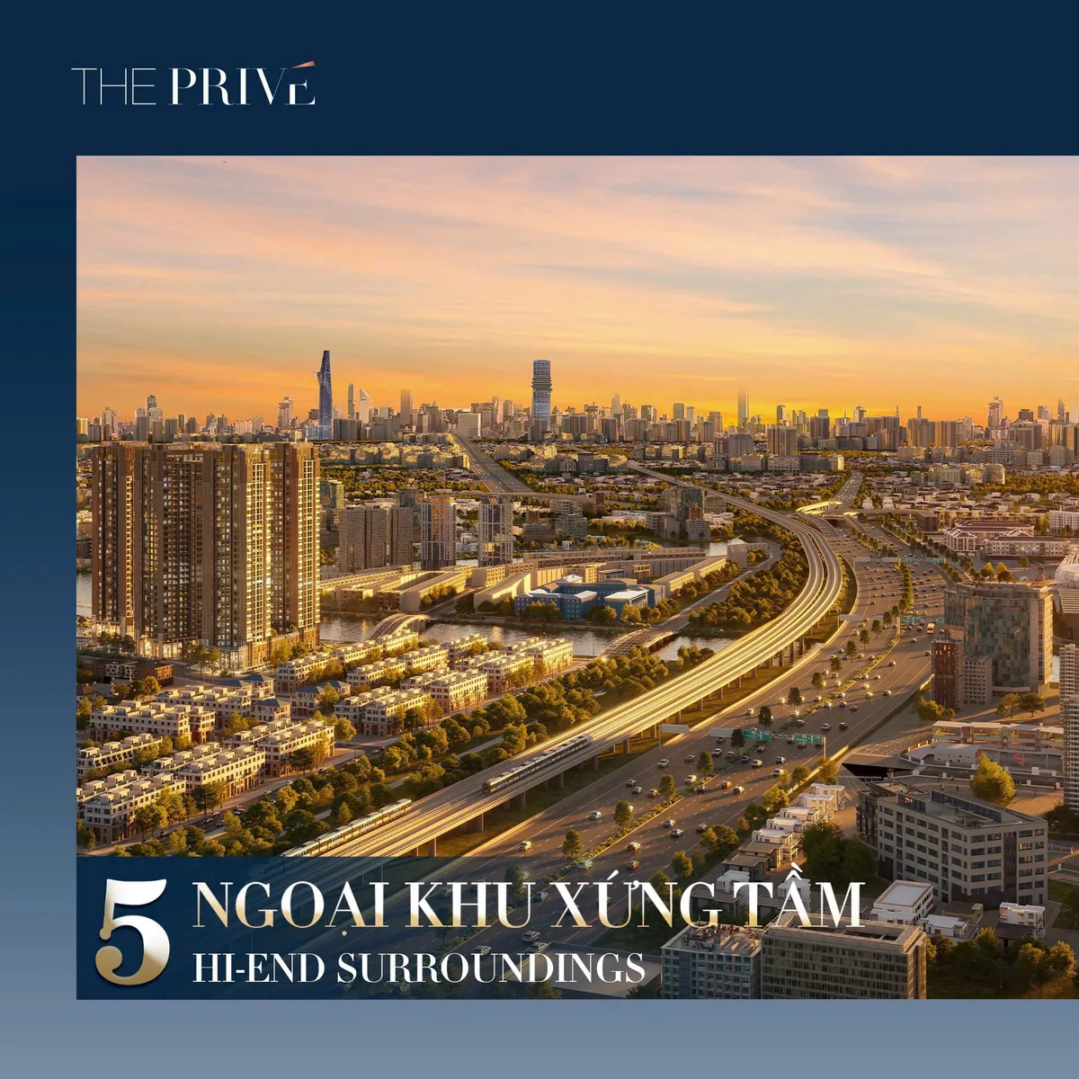 Điểm nhấn tiện ích và địa thế The Privé
