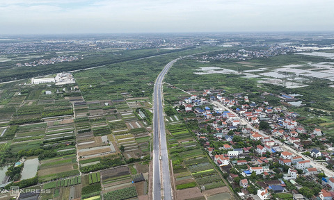 Khu đô thị nhìn từ trên cao minh họa cho dự án nhà ở xã hội